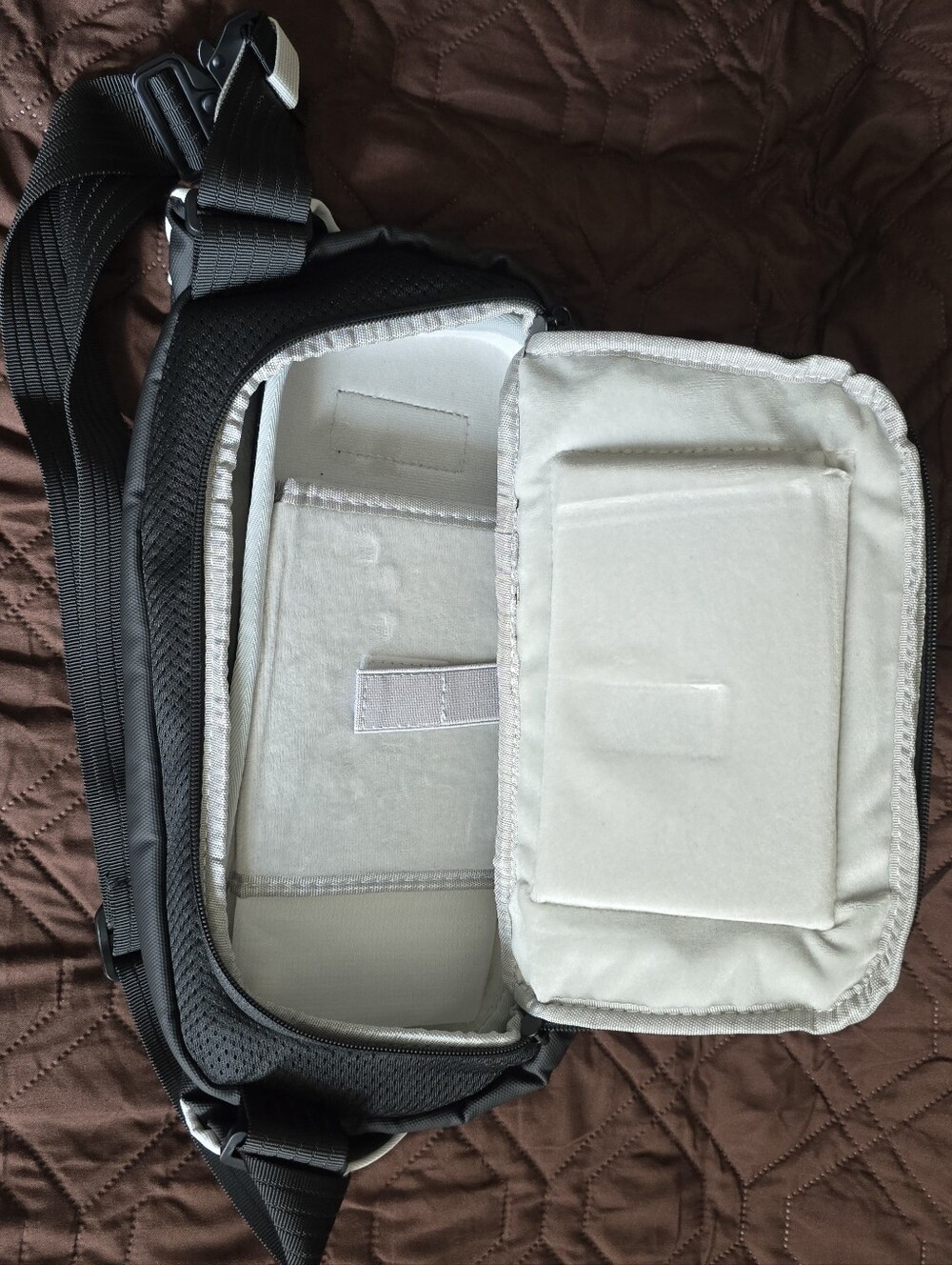 Black Men’s Crossbody Bag - Unbranded